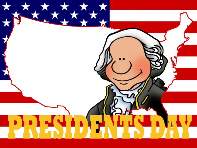 President Day Clipart Image Printable Calendar Template