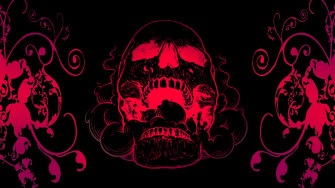 Black Skeleton Wallpaper