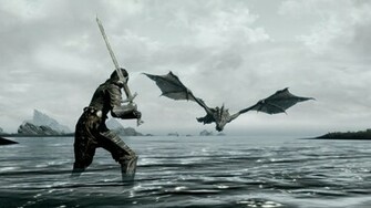 Skyrim Scenery Wallpaper HD Background