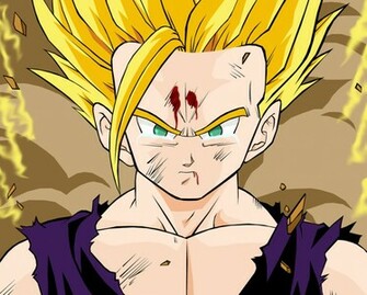 Dbz Wallpaper Gohan Ss2 Coloured Ssj2 By