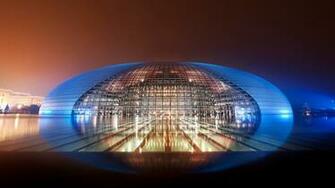 Full HD Wallpaper Beijing National Grand Theatre