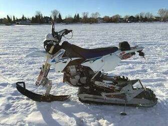 Snow Bike Ad Boivin Explorer Kit On Suzuki Drz400 Sm Album