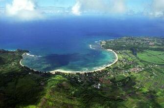 Spectacular Hanalei Bay Travel Wallpaper And Stock Photo