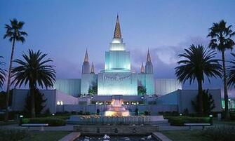 Oakland California Lds Mormon Temple Photograph