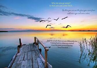 Quote By Terry Pratchett Travel Quotes Wall Murals Landscape