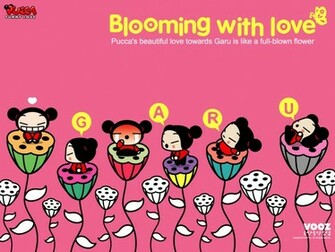 Pucca Wallpaper With Pink Background Kawaii
