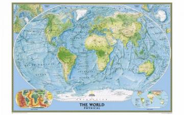 National Geographic World Map Wallpaper