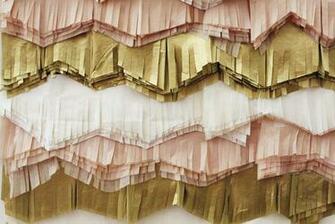 Blush Gold And White Chevron Fringe We Re Loving The