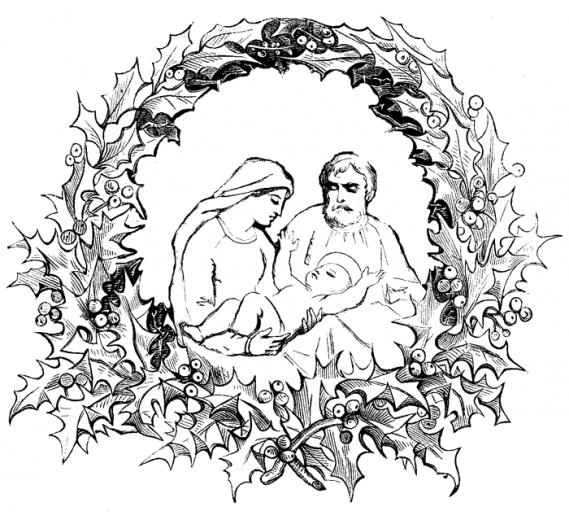 Adult Christmas Coloring S Wallpaper9