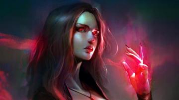 Scarlet Witch 4k Wallpaper