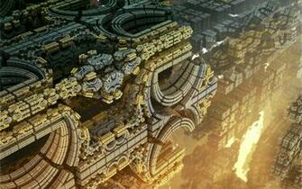Alien Strukture Wallpaper HD