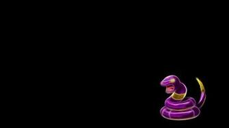 Pokemon Black Background Ekans 9kd1 For