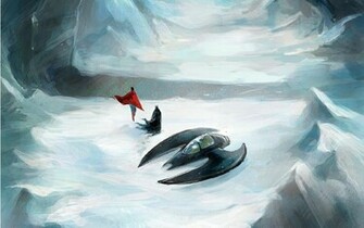 Fortress Of Solitude Wallpaper Achtergronden Id