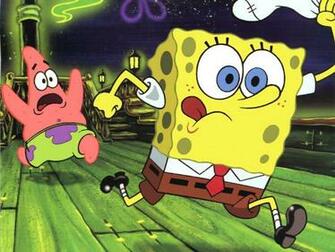Premium Design 3d Wallpaper Bob Esponja