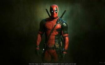Deadpool On A Dark Background 4k Or HD Wallpaper For Your Pc Mac