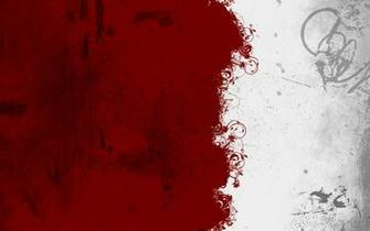 Red White Background Wallpaper