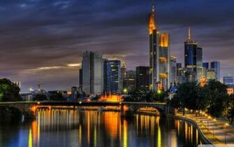Frankfurt Skyline Wallpaper