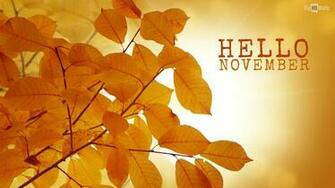 November Wallpaper