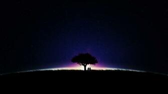 Wallpaper Night Black Stars Starlight