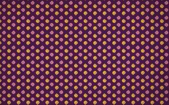 Cute Pink And Orange Bugs Purple Pattern Wallpaper By Azzza On