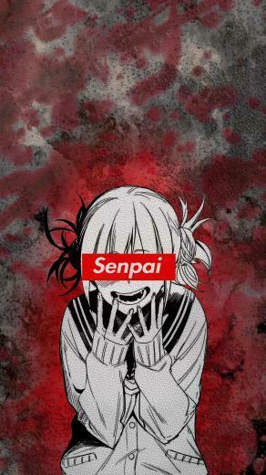 Toga Himiko iPhone Wallpaper Edit Request By U Iiashandskies