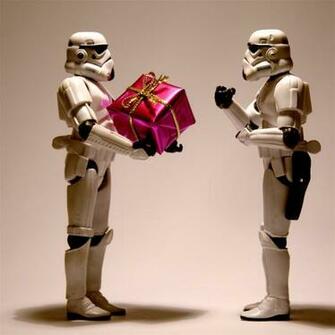 Stormtrooper Christmas iPad Air Wallpaper iPhone