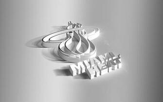 Wallpaper Of 3d Basketball Logo Miami Heat Nba Background HD