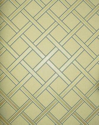 Gilt Trellis Wallpaper Cream With Gold And Duck Egg