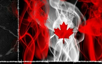 Funmozar Canada Flag Wallpaper