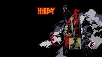 Artistic Hellboy Wallpaper Myspace Background