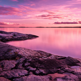 Pink Sunset Wallpaper