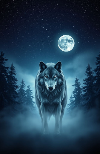Really Cool Wolf Wallpaper