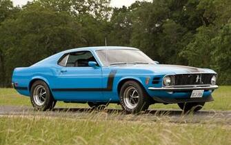 Ford Mustang Boss Black Chuck Muscle