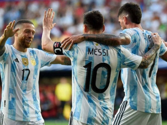 Argentina National Football Team Lionel Messi And