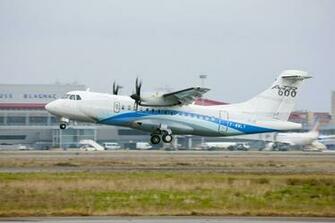 Atr During Flight Test Aircraft Wallpaper
