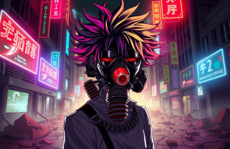 Anime Gas Mask Wallpaper
