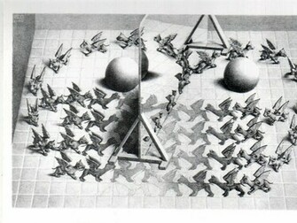 Mc Escher Wallpaper