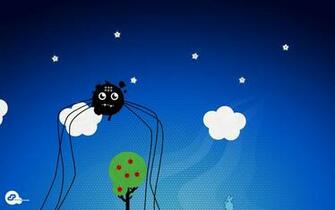 Cute Spider Wallpaper
