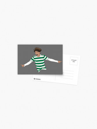 Kyogo Furuhashi Celtic Postcard By Wdart