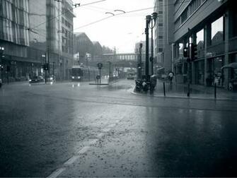 Blue Rainy Day Wallpaper Background Theme Desktop