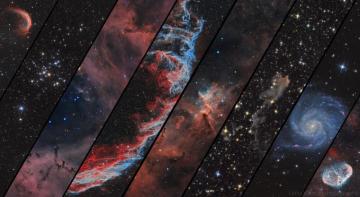 I Made An 8k Wallpaper Of Some My Favorite Deep Sky Objects