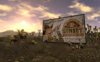 Sunsets Fallout Wallpaper
