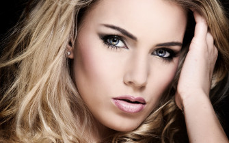 Portrait Beauty Blonde Woman Wallpaper