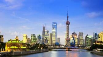 Shanghai Cityscape Choice Wallpaper