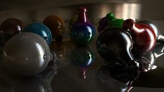 Balls Color Shadow Pixel HD Wallpaper