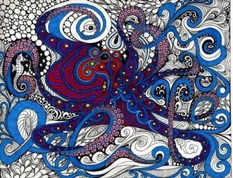 Octopus Background Myspace