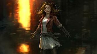 Scarlet Witch Avengers Wallpaper