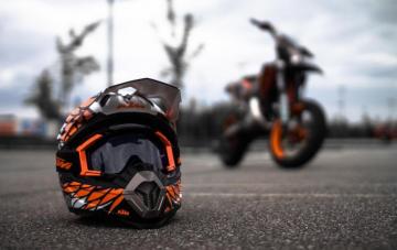 Motorcycle Wallpaper Ktm Supermoto Helmet Transportation Mode