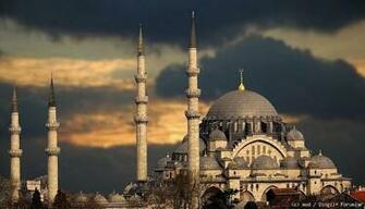 Wallpaper Trips Asia Turkey Blue Mosque By Elturco