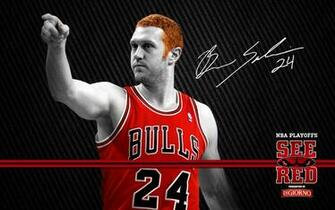 Playoffs See Red Wallpaper Chicago Bulls